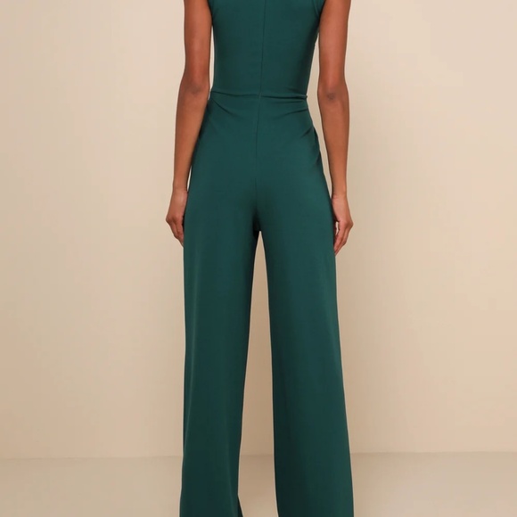 Enticing Endeavors Emerald Green Jumpsuit - Picture 4 of 4